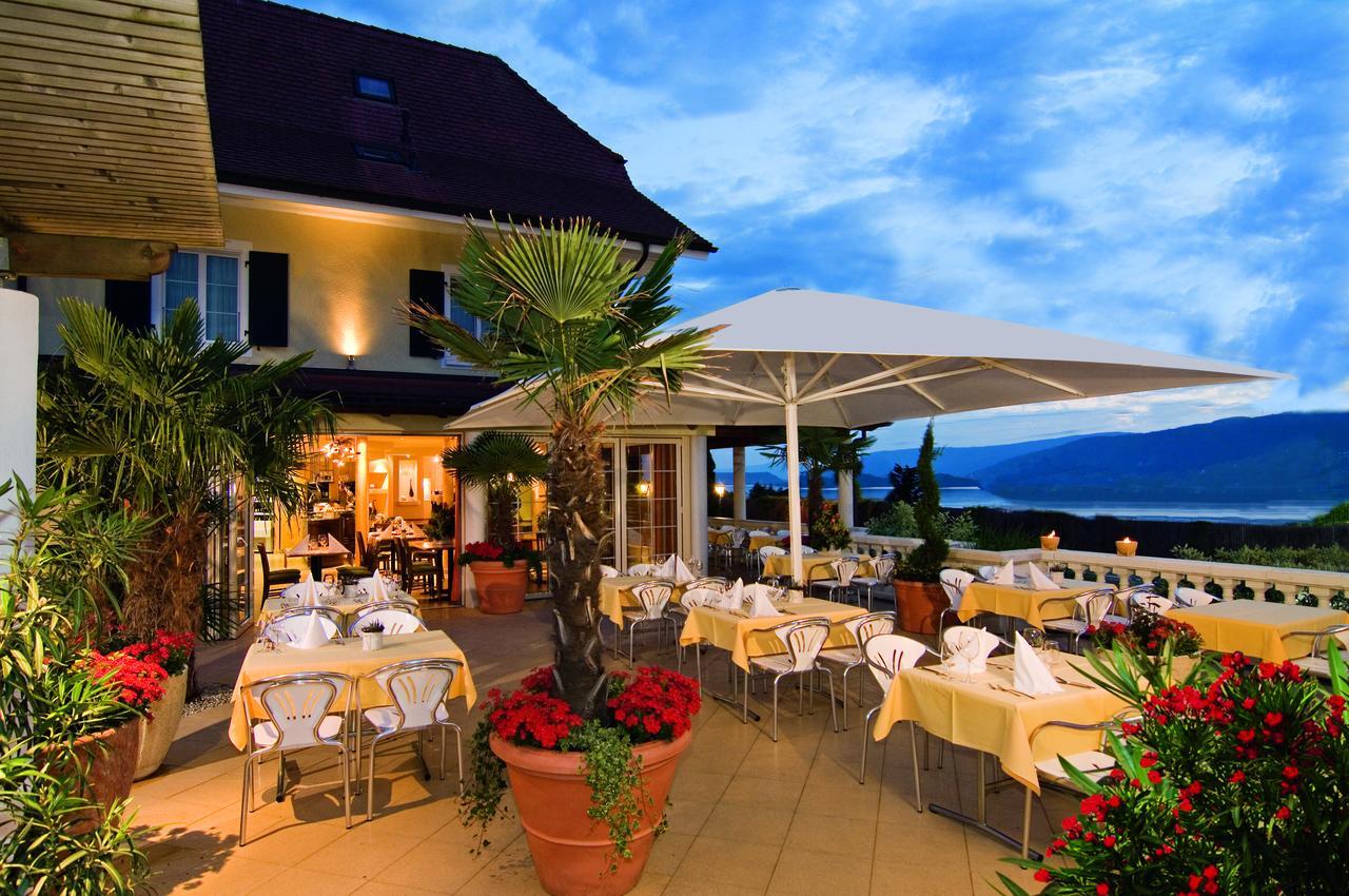 Restaurant-Hotel Seeblick Morigen Buitenkant foto