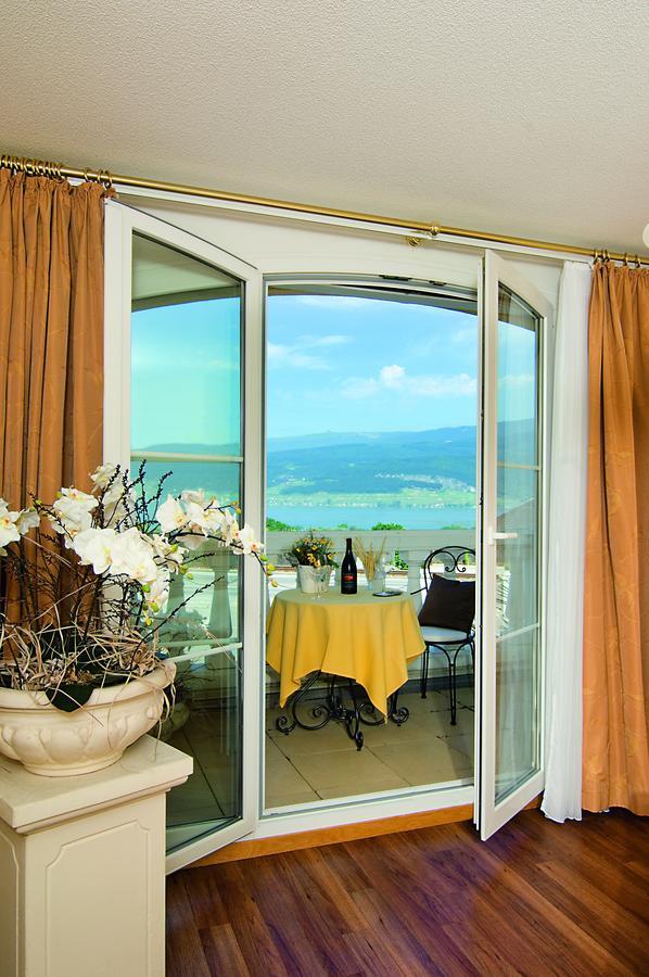 Restaurant-Hotel Seeblick Morigen Buitenkant foto