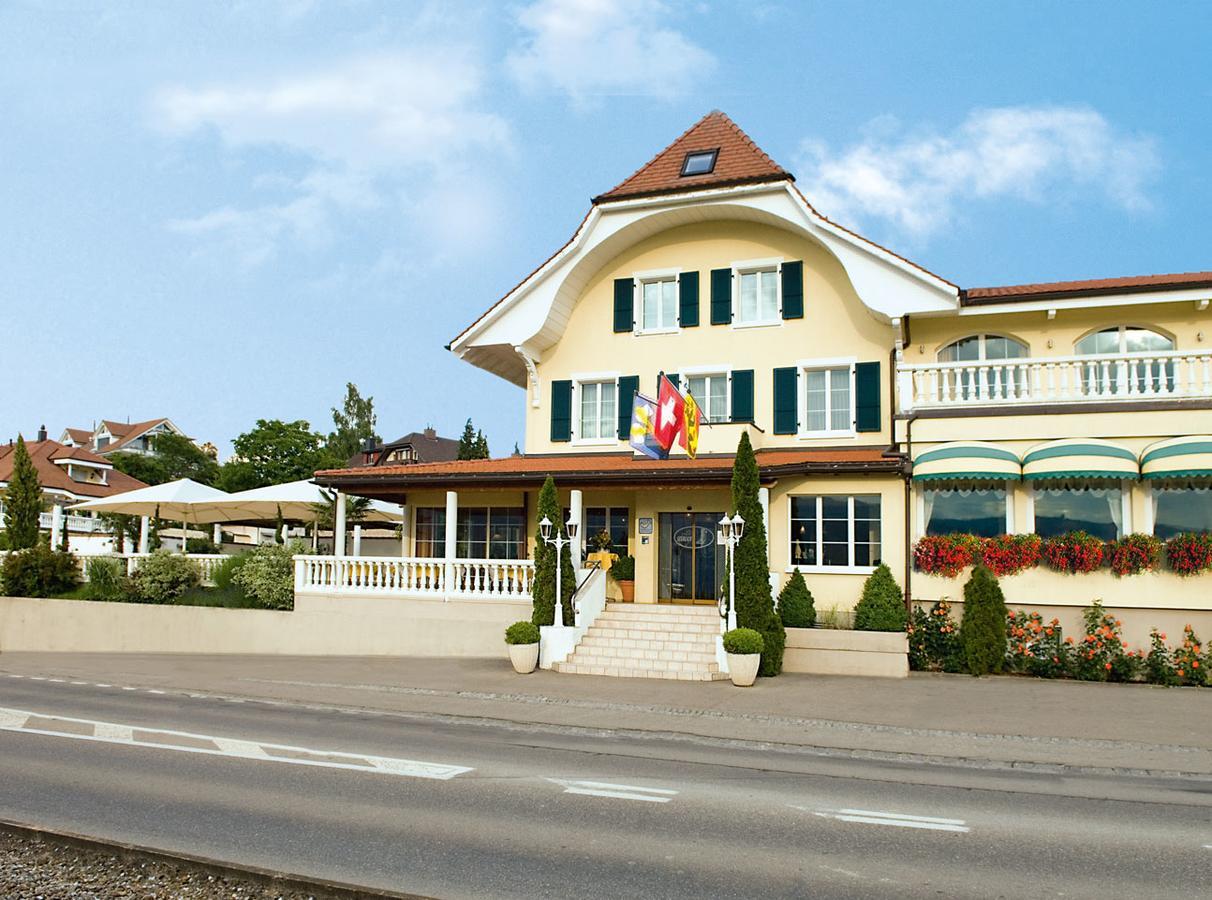 Restaurant-Hotel Seeblick Morigen Buitenkant foto