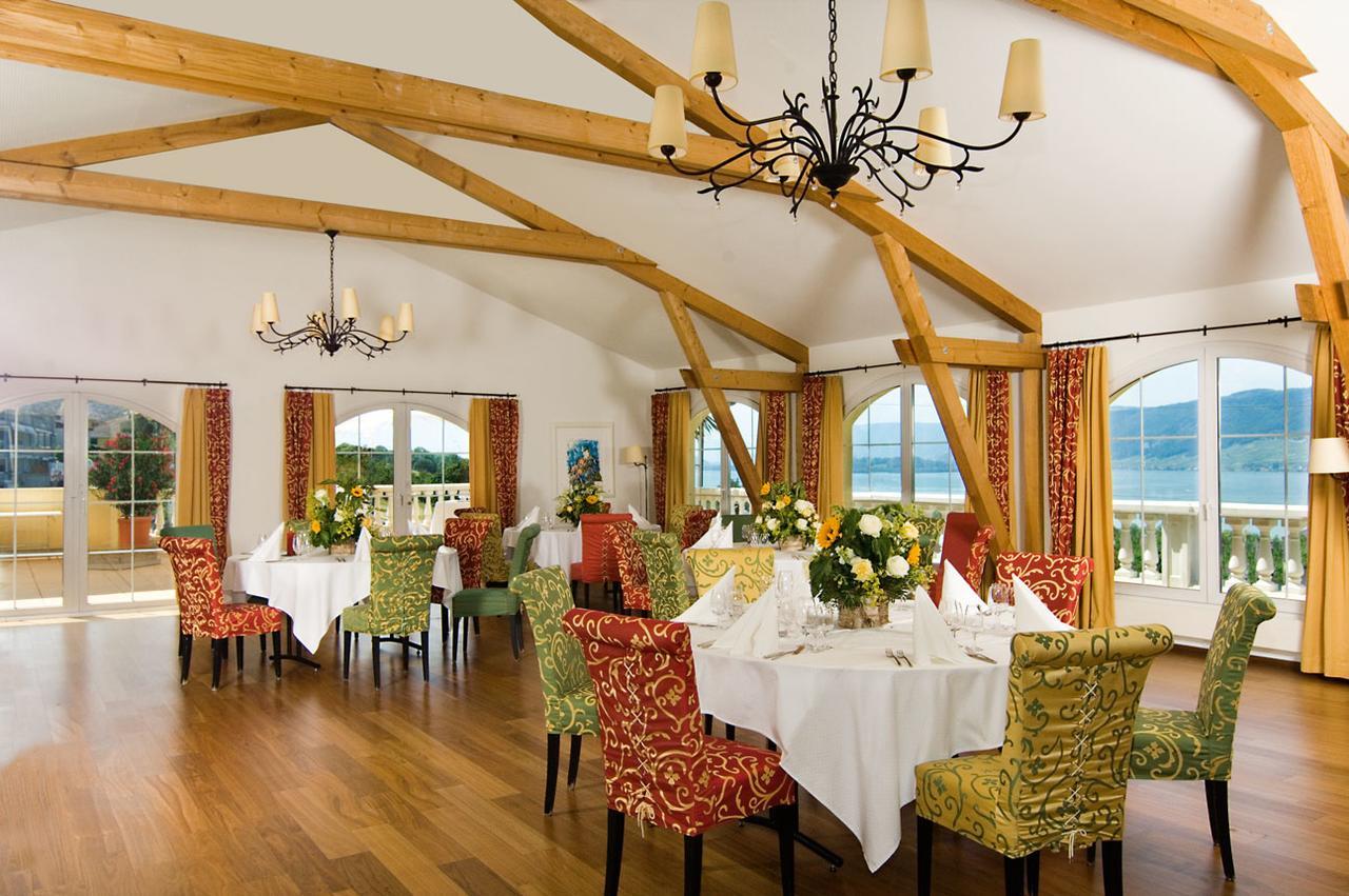 Restaurant-Hotel Seeblick Morigen Buitenkant foto
