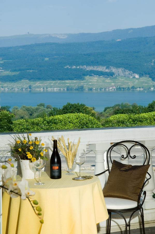 Restaurant-Hotel Seeblick Morigen Buitenkant foto
